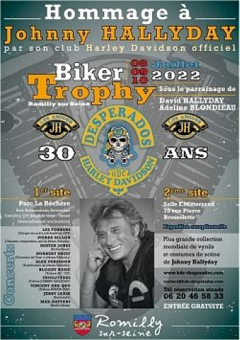 8, 9 et 10 juillet Biker Trophy organisé par les Desperados et Los Amigos - Venez fêter les 30 ans des DESPERADOS  - Programme DU 8 JUILLET