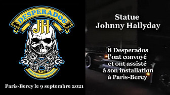 HDC Desperados TV :  Convoyage et installation de la Statue de Johnny Hallyday à Paris Bercy #JohnnyHallyday